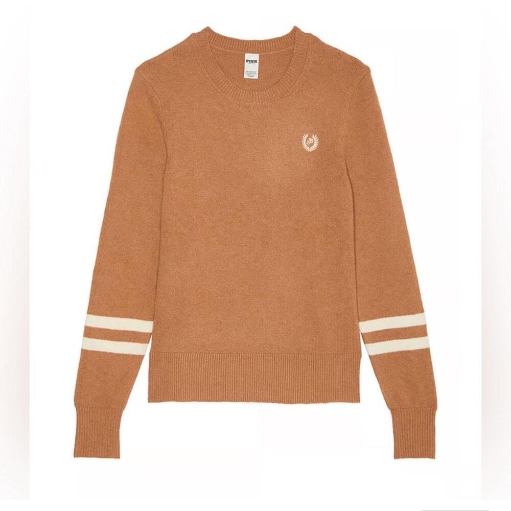 Nwt victoria secret pink collegiate sweater in Toffee